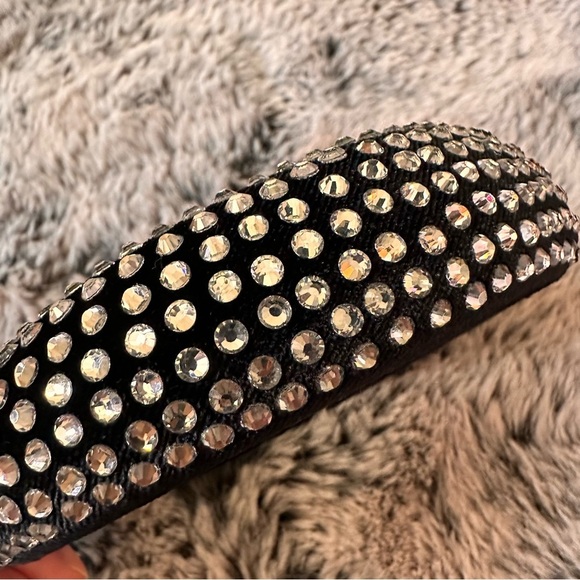 NWOT Marella by Max Mara Crystal Headband Black Fall/Winter/ Holidays - Picture 8 of 14